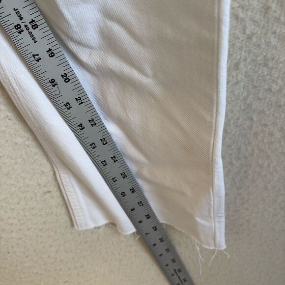 ReDone Originals 70s Stove Pipe in White Destroyed‎ Womens Size 31 - Picture 11 of 11